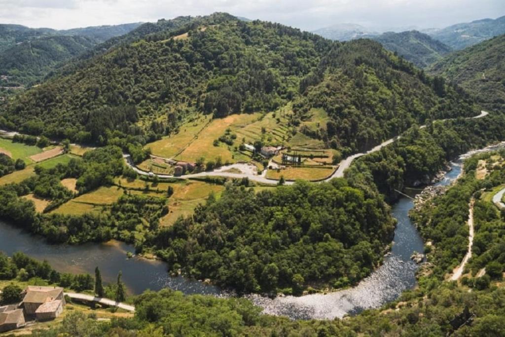 Chalet "Le Petit Olivier" Gites Appart 'Hotel L'Echappee Belle D'Aubenas Logement 2 Sur 3 Zewnętrze zdjęcie